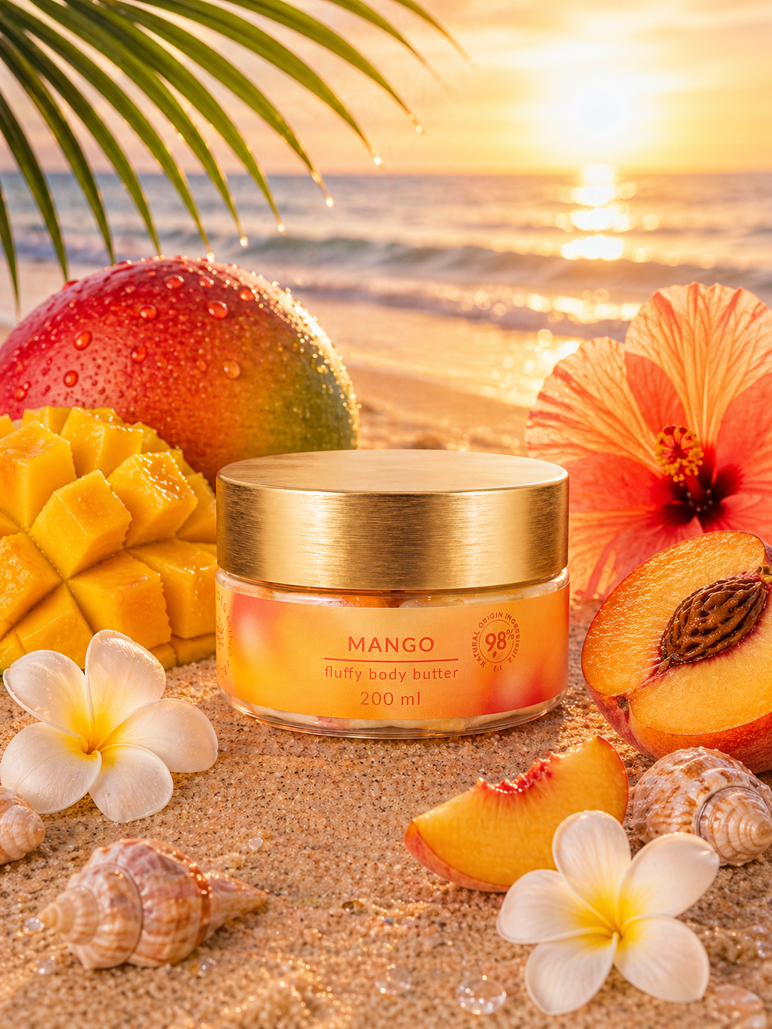 Mango - FLUFFY BODY BUTTER - testvaj