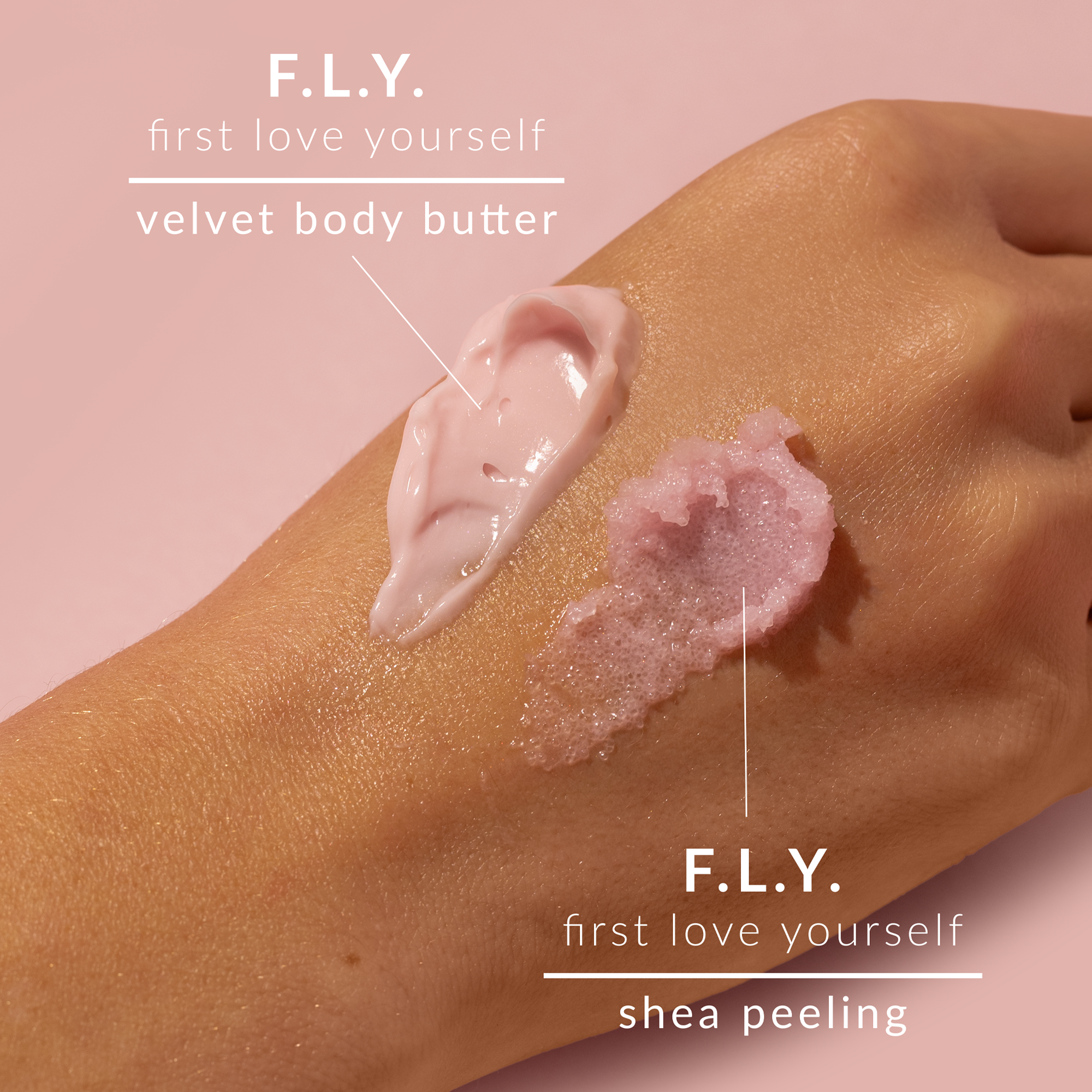 F.L.Y. - SHEA PEELING - Cukros testradír