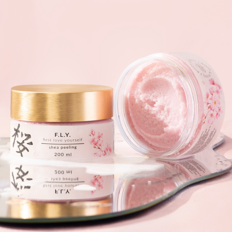 F.L.Y. - SHEA PEELING - Cukros testradír