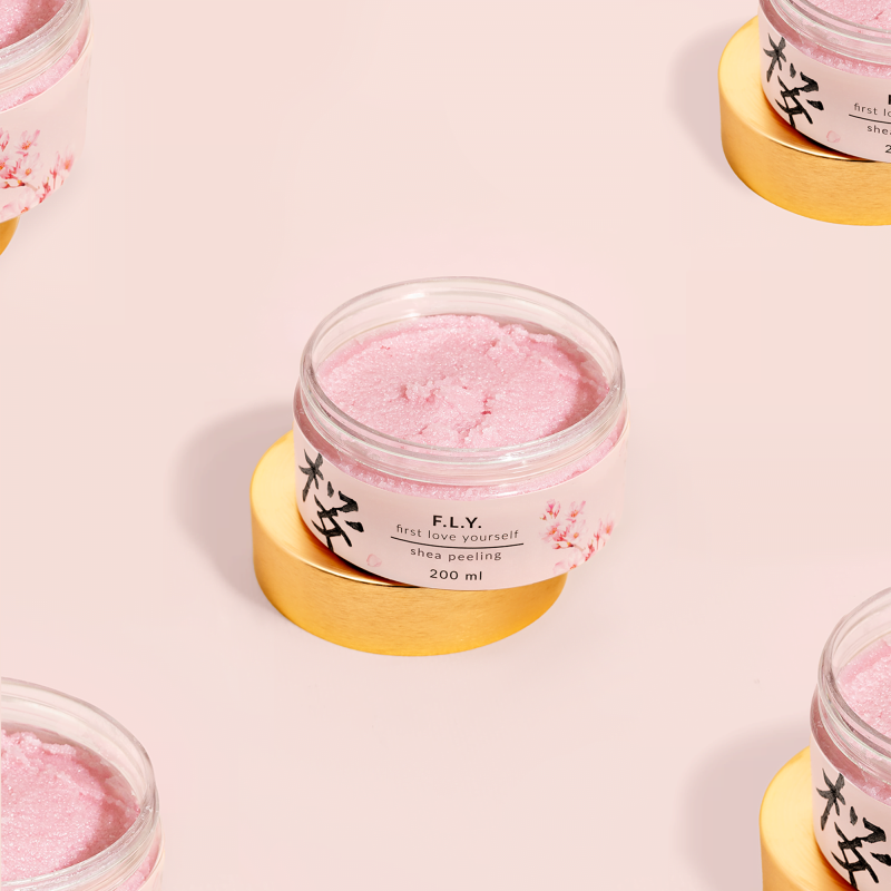 F.L.Y. - SHEA PEELING - Cukros testradír