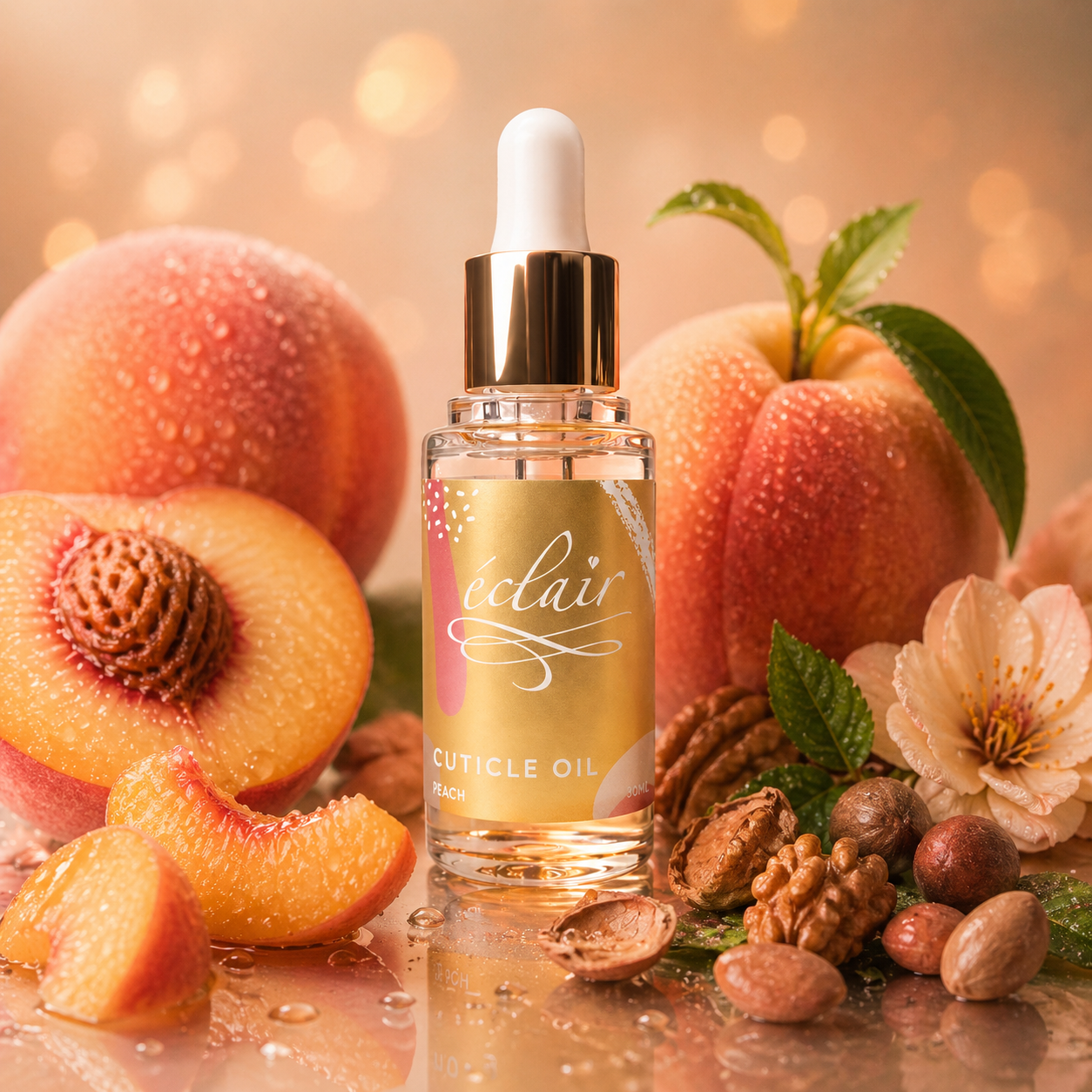 CUTICLE OIL - PEACH - Kutikula olaj, kézápoló olaj