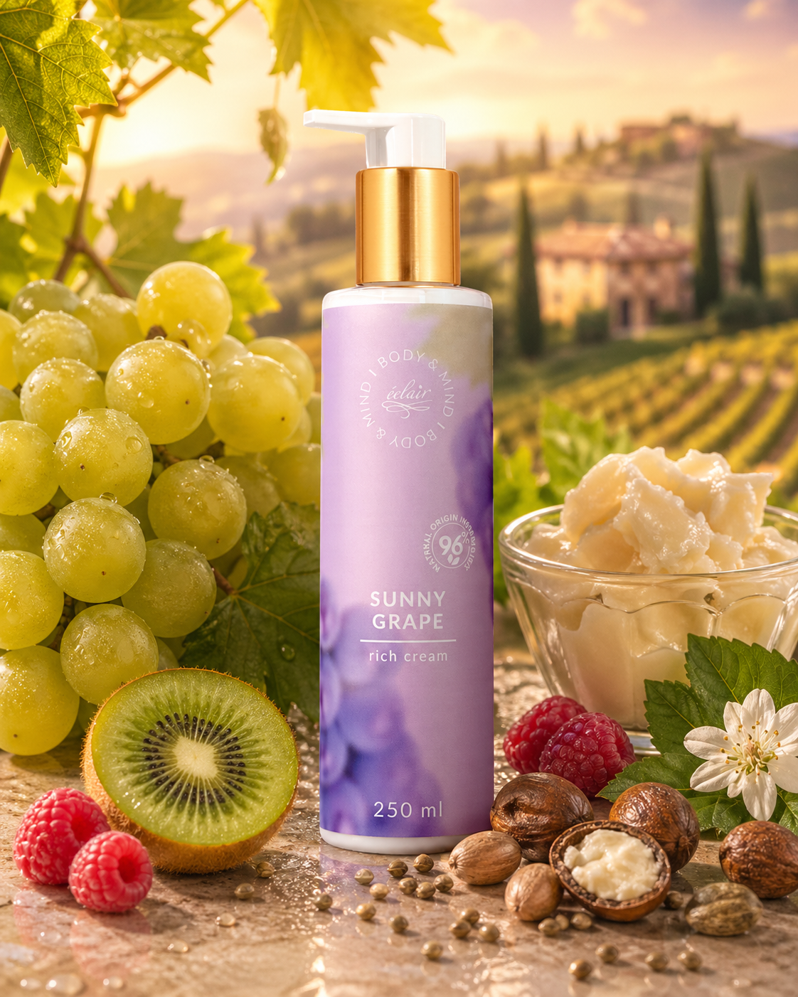 Sunny Grape - Rich Cream - Testápoló