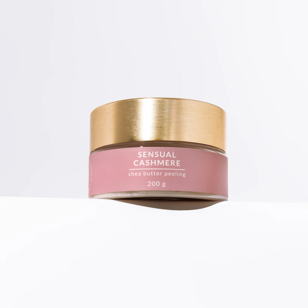 Sensual Cashmere - Shea Butter Peeling - Sós testradír