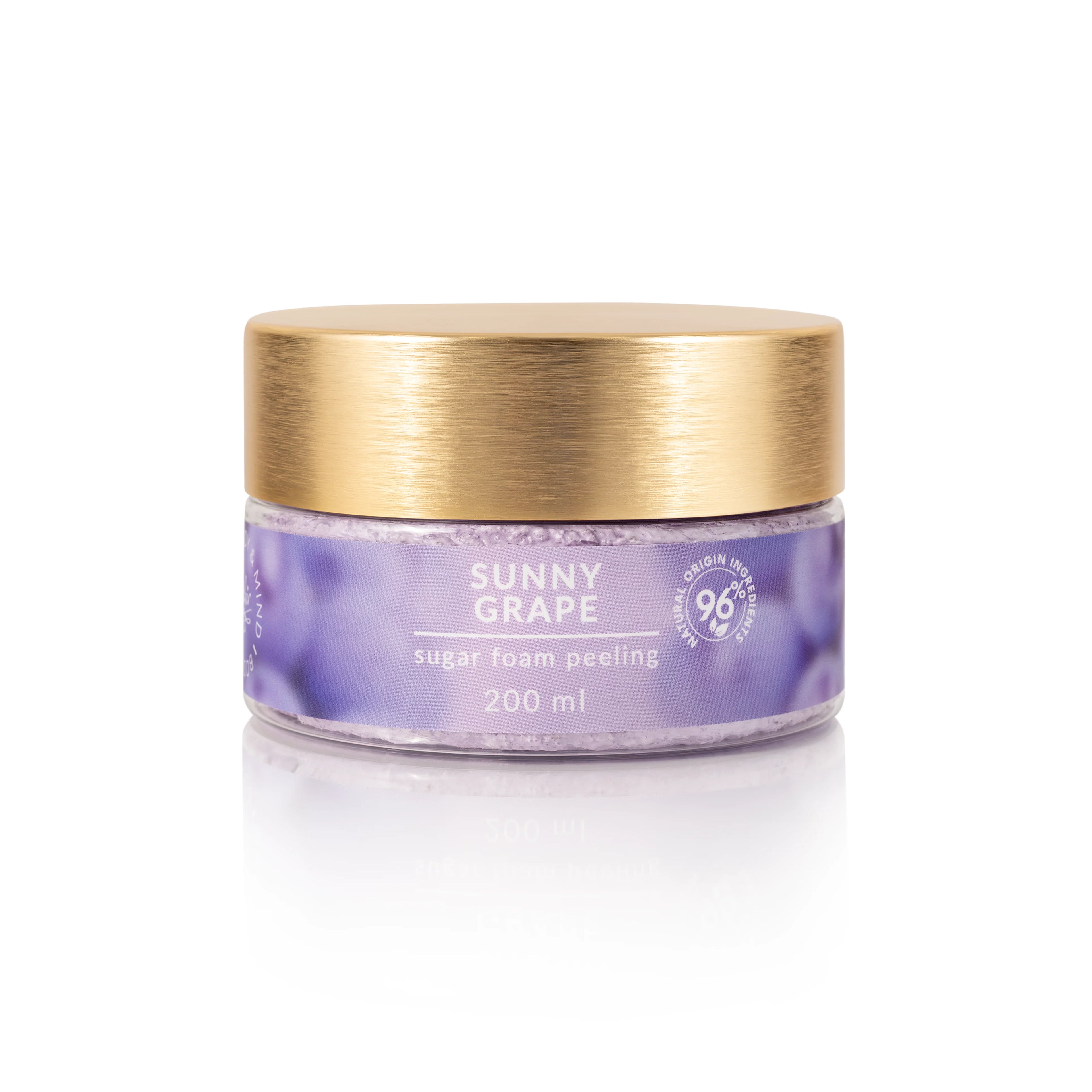 Sunny Grape - SUGAR FOAM PEELING - Cukros habtestradír